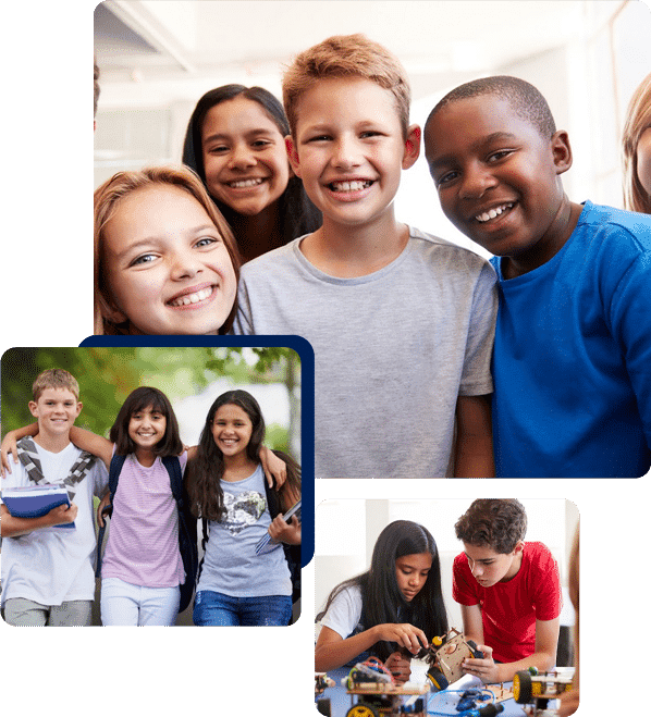 R.C. Edwards Middle School students
