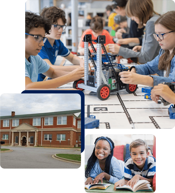 r.h. Gettys Middle School students