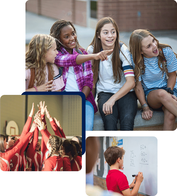 Liberty Middle School students