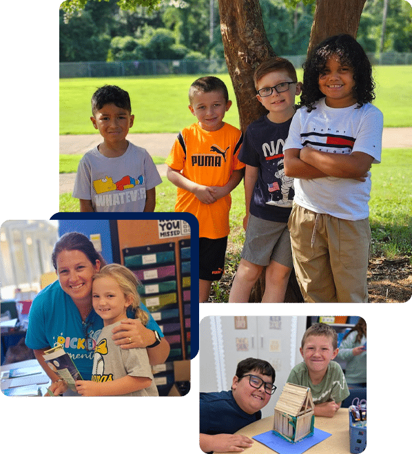 Pickens Elementary School students